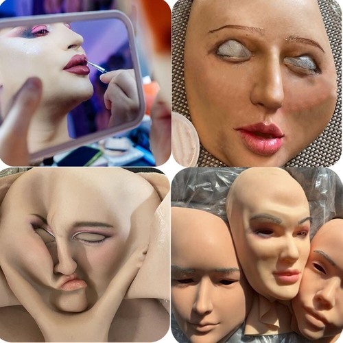 Maschera per testa in - maschera,