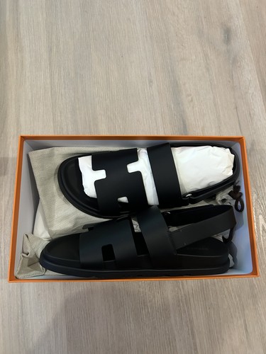Sandali hermes neri - hermes,