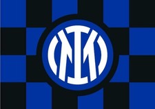 Bandiera da stadio nerazzurra