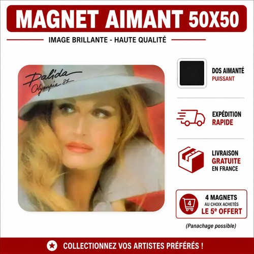 Magnet dalida 5x5 - , aimant
