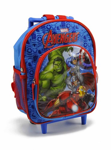 Zaino asilo avengers - asilo, c/trolley