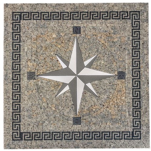 Rosone mosaico anticato - rosone,