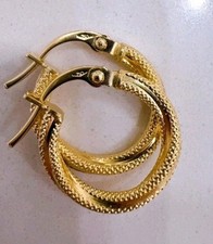 Orecchini ORO GIALLO a forma di Cerchio  ORO 18KT 750% 