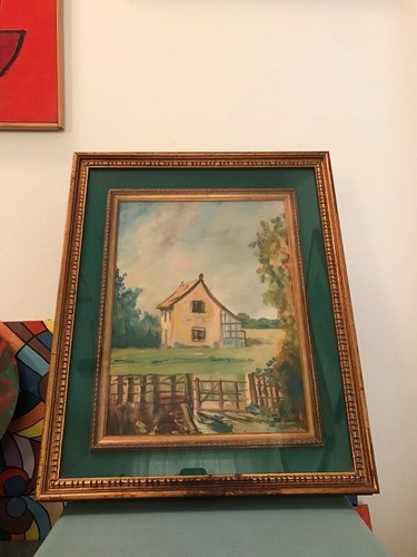 Quadro dipinto olio - quadro,