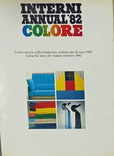 Rivista di Arredamento INTERNI ANNUAL: 1982 "Colore"