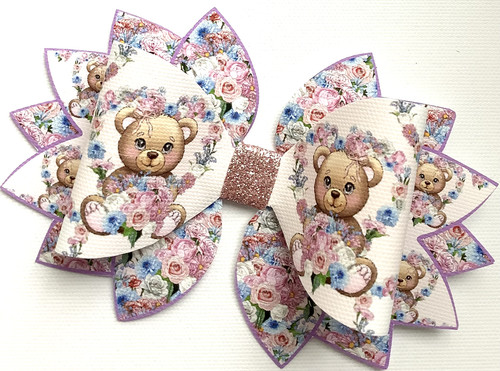 Bouquet orsacchiotto rosa - rosa, 5"