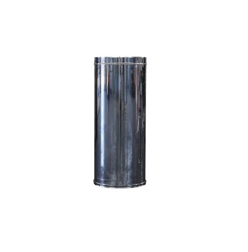 Tubo canna fumaria - tubo, inox