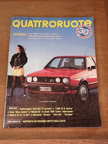 Quattroruote aprile 1986 - aprile,