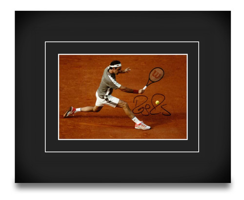 Roger federer firmato 10x8 - roger,