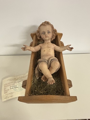 Gesù bambino scultura - bambino, cm
