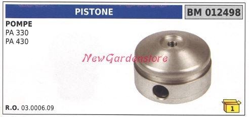 Pistone universale pompa - universale,
