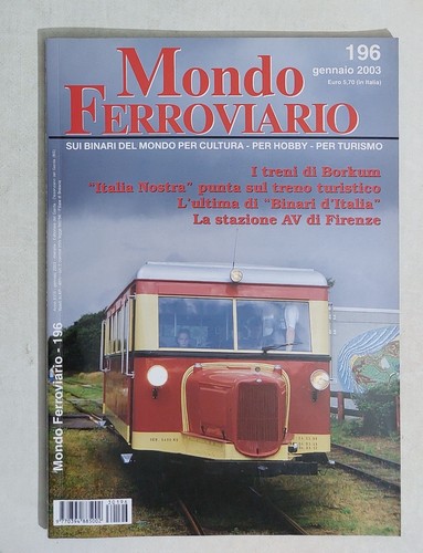 61760 mondo ferroviario 196 - ferroviario, n.