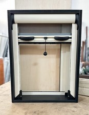 Zanzariera a molla verticale per porte- finestre - zanzariera accorciabile