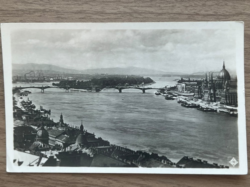 Cartolina epoca budapest - d'epoca,