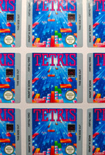 Tetris - Etichetta di ricambio