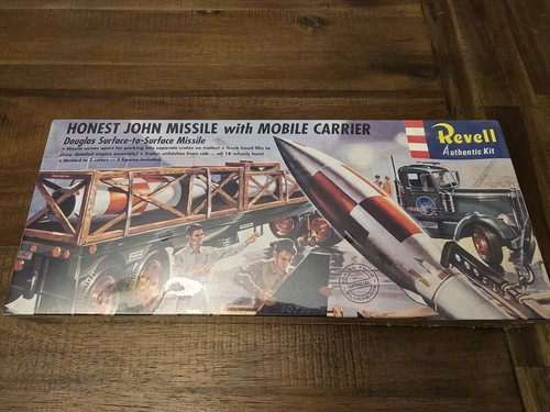 Revell honest john missile - john, w/