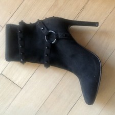 Stivaletti Neri Scamosciati Donna 36 kendall+keylie Mai Usati