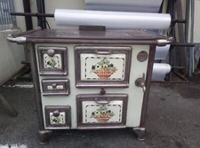 STUFA A LEGNA PUTAGE' CUCINA A LEGNA  VINTAGE KITCHEN WOOD STOVE
