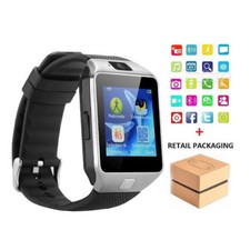 OROLOGIO TELEFONO SMARTWATCH ANDROID IOS MICRO SD CON SIM BLUETOOTH DZ09