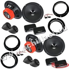 KIT 8 CASSE ALTOPARLANTI PER VW BEETLE  dal 2012 ANT + POST HERTZ DSK 165.3 160W