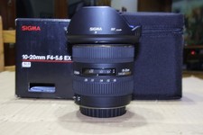 Sigma zoom 10-20mm f/4-5.6 EX