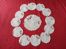 SET 13 CENTRI TONDI 12 PEZZI