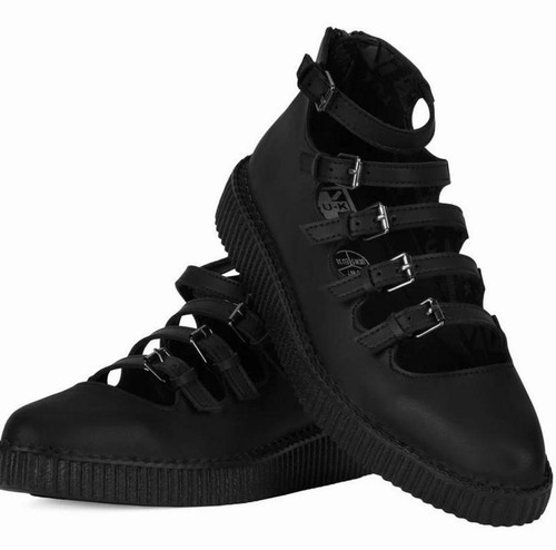 Tuk platform fibbia creepers - platform,