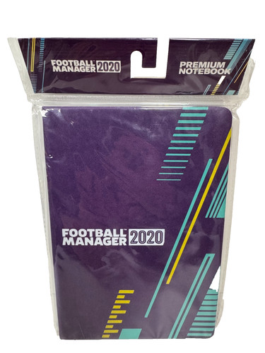 Notebook football manager - football, 2020