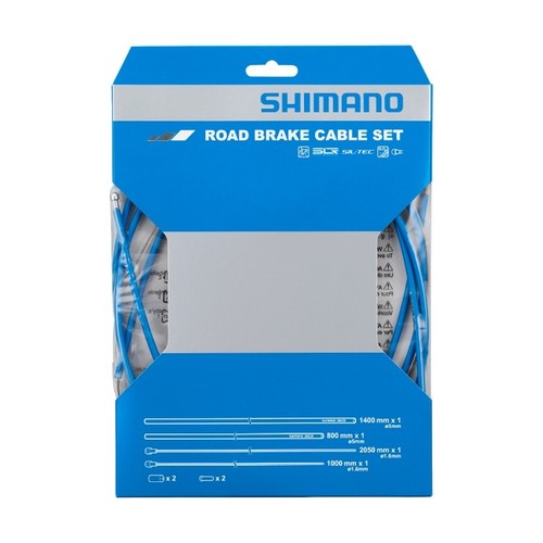 Set cavi freno strada shimano - set,