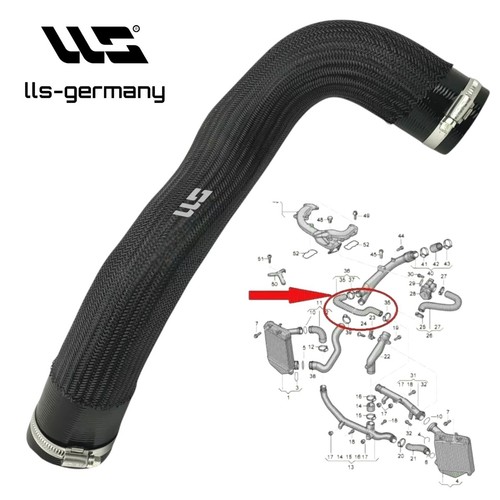 Tubo turbo per porsche cayenne - porsche,
