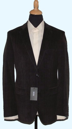 Giacca uomo hugo boss - boss, velluto