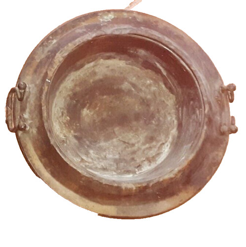 Braciere metallo antico