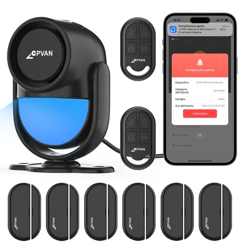 Sistema allarme casa wifi - allarme,