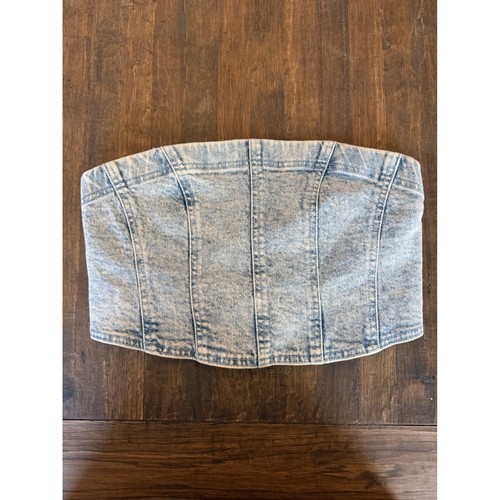 Top tubino fascia denim