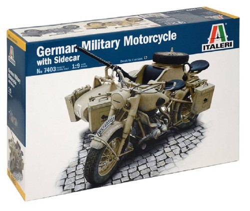 Modellino moto militare - modellino,