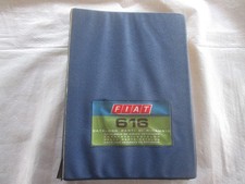 Autocarro FIAT 616 Catalogo Ricambi Parti di Ricambio ORIGINALE 1969 1° Ed