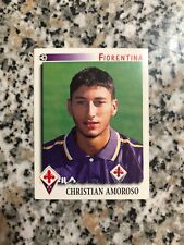 AMOROSO FIORENTINA N.116 album CALCIATORI PANINI 1997-98 1998 NEW CON VELINA 
