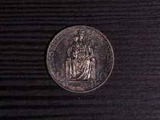 VATICANO 10 Lire 1941 Pio XII