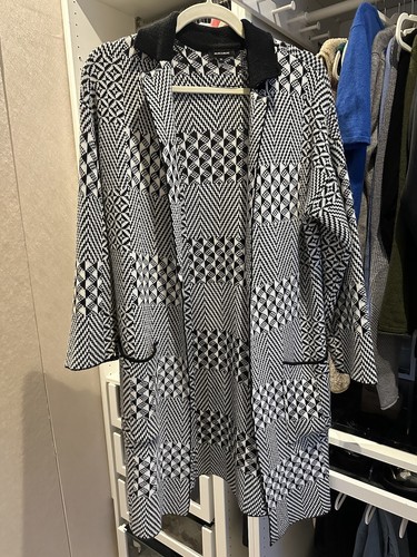 Blazer lungo taglia - 34, nero