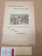 Fascicoletto volontari Camicie Nere Colonie, CCNN, Fascismo, Mussolini, AOI