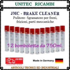 12 flaconi JMC Pulitore freni frizioni sgrassante spray 750ml made in germany