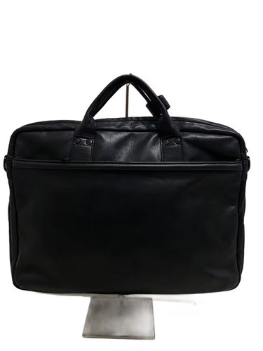 Borsa porter pelle nera - borsa,