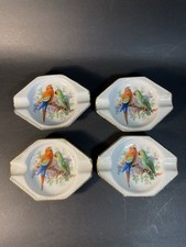 Set 4 posacenere porcellana