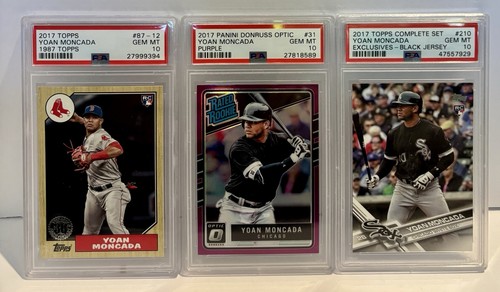Yoan moncada psa lot - yoan,