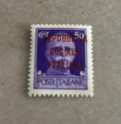 Francobollo vintage - francobollo, re