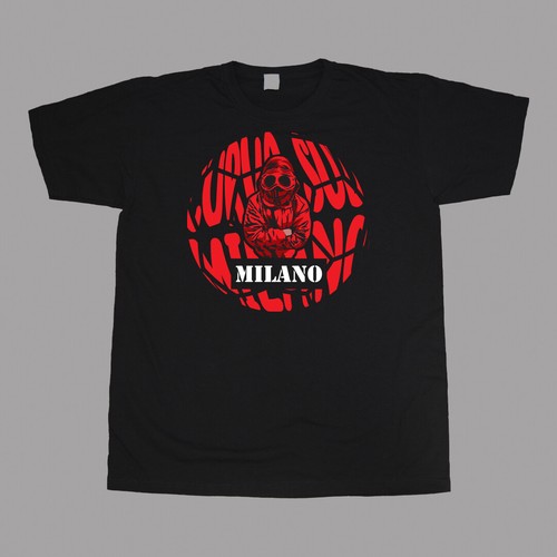Milan maglietta shirt - maglietta, stadio