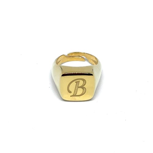 Anello chevalier quadrato - chevalier,
