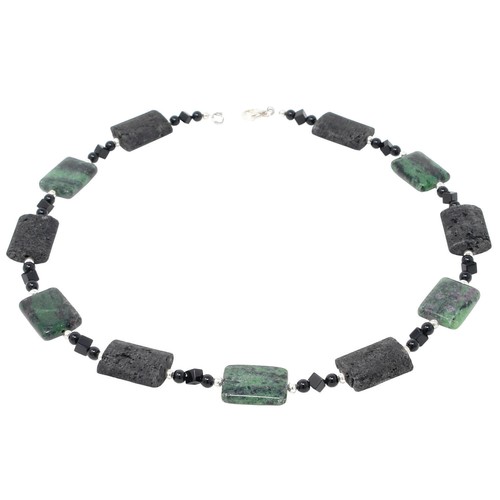 Collana rubino zoisite - collana, &
