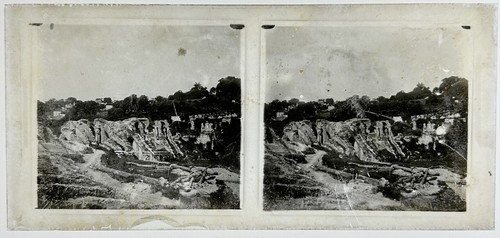 Paesaggio carrière c1910 foto - paesaggio,