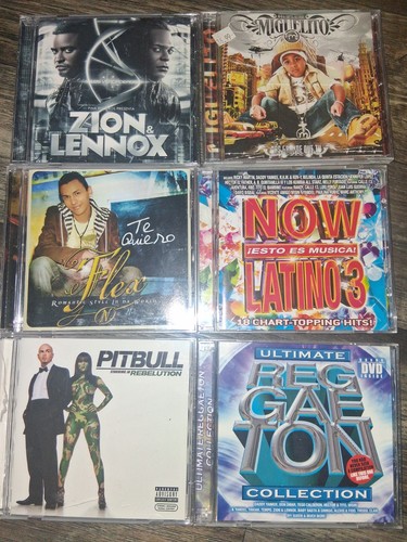 Lot reggaeton cds - lot,